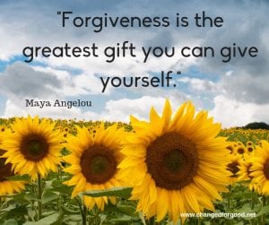 Forgiveness is the greatest gift you can give yourself